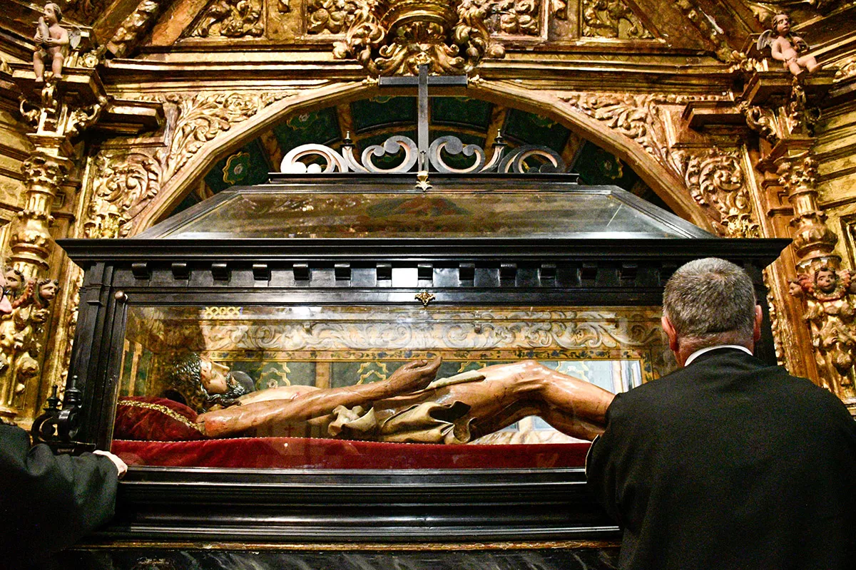 Desenclavo en el interior de la Basílica de La Encina por la lluvia (59)