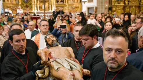 Desenclavo en el interior de la Basílica de La Encina por la lluvia (54)