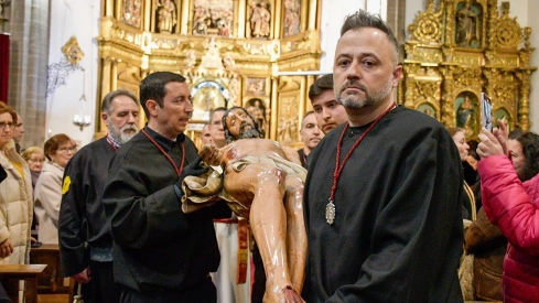 Desenclavo en el interior de la Basílica de La Encina por la lluvia (53)