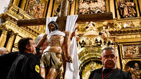 Desenclavo en el interior de la Basílica de La Encina por la lluvia (40)