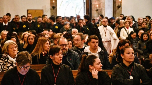 Desenclavo en el interior de la Basílica de La Encina por la lluvia (4)