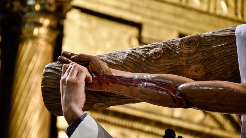 Desenclavo en el interior de la Basílica de La Encina por la lluvia (38)