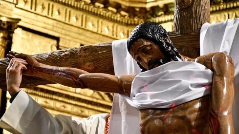 Desenclavo en el interior de la Basílica de La Encina por la lluvia (37)