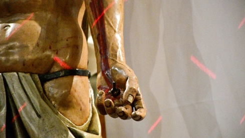 Desenclavo en el interior de la Basílica de La Encina por la lluvia (36)