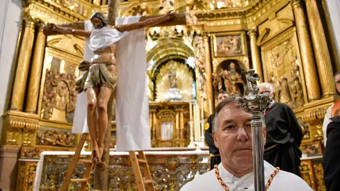 Desenclavo en el interior de la Basílica de La Encina por la lluvia (27)
