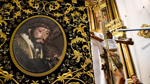 Desenclavo en el interior de la Basílica de La Encina por la lluvia (23)
