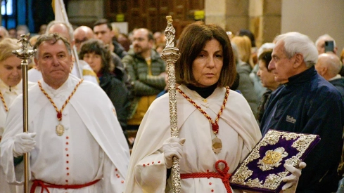 Desenclavo en el interior de la Basílica de La Encina por la lluvia (19)