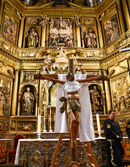 Desenclavo en el interior de la Basílica de La Encina por la lluvia (10)