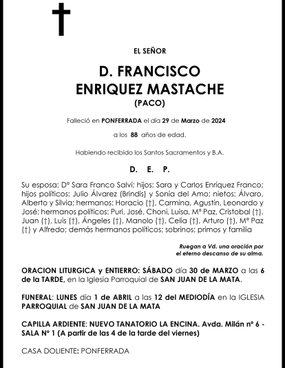 FRANCISCO ENRIQUEZ MASTACHE