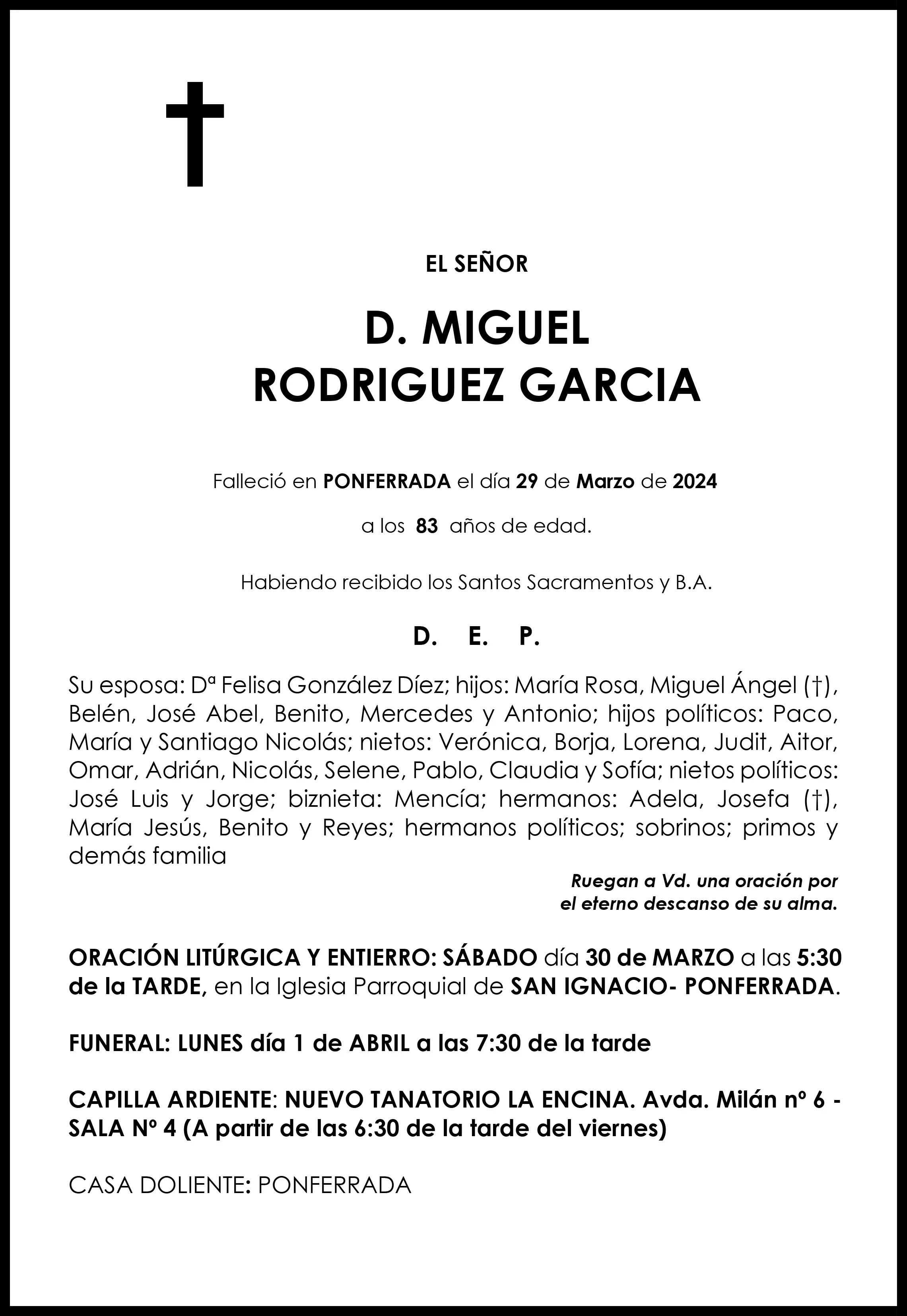 MIGUEL RODRIGUEZ GARCIA