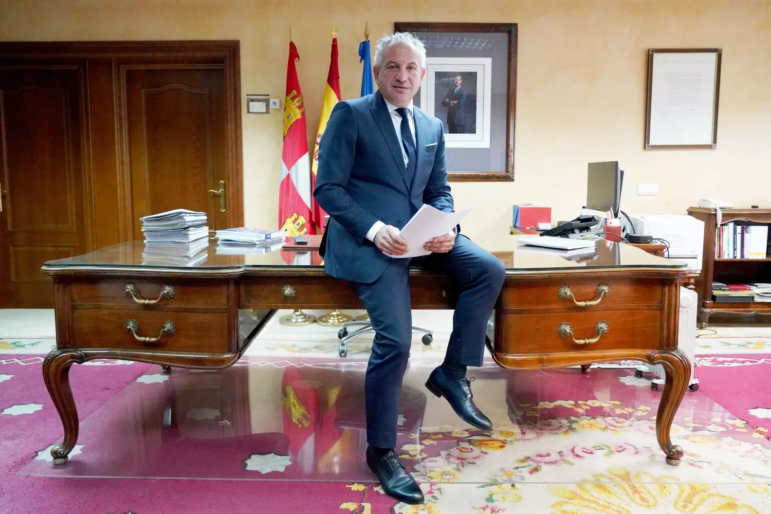 El delegado del Gobierno en Castilla y León, Nicanor Sen | Leticia Pérez / ICAL. El delegado del Gobierno en Castilla y León, Nicanor Sen | Leticia Pérez / ICAL.