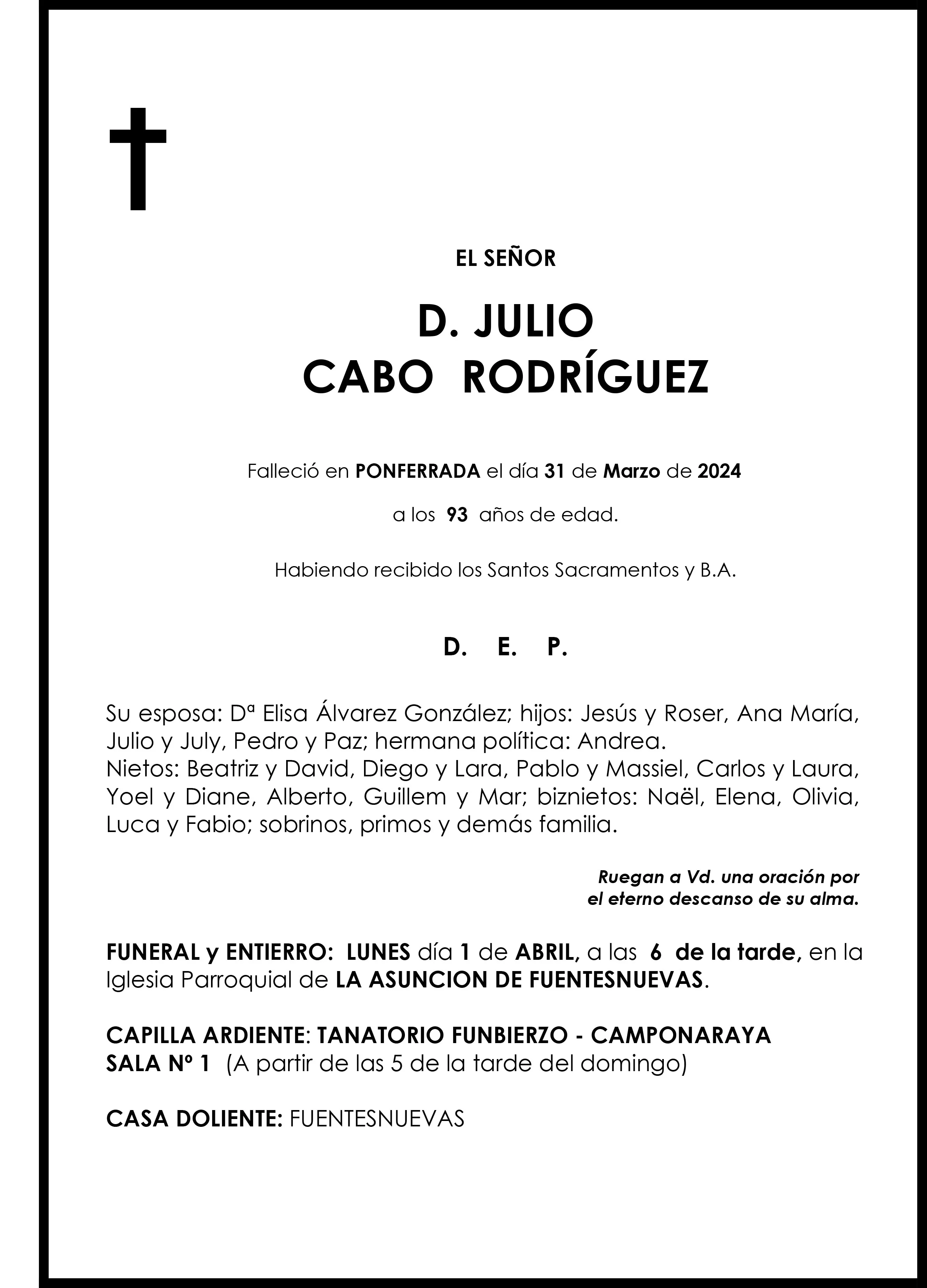 JULIO CABO RODRIGUEZ
