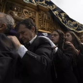 Procesión de la Virgen de la Quinta Angustia en Cacabelos 