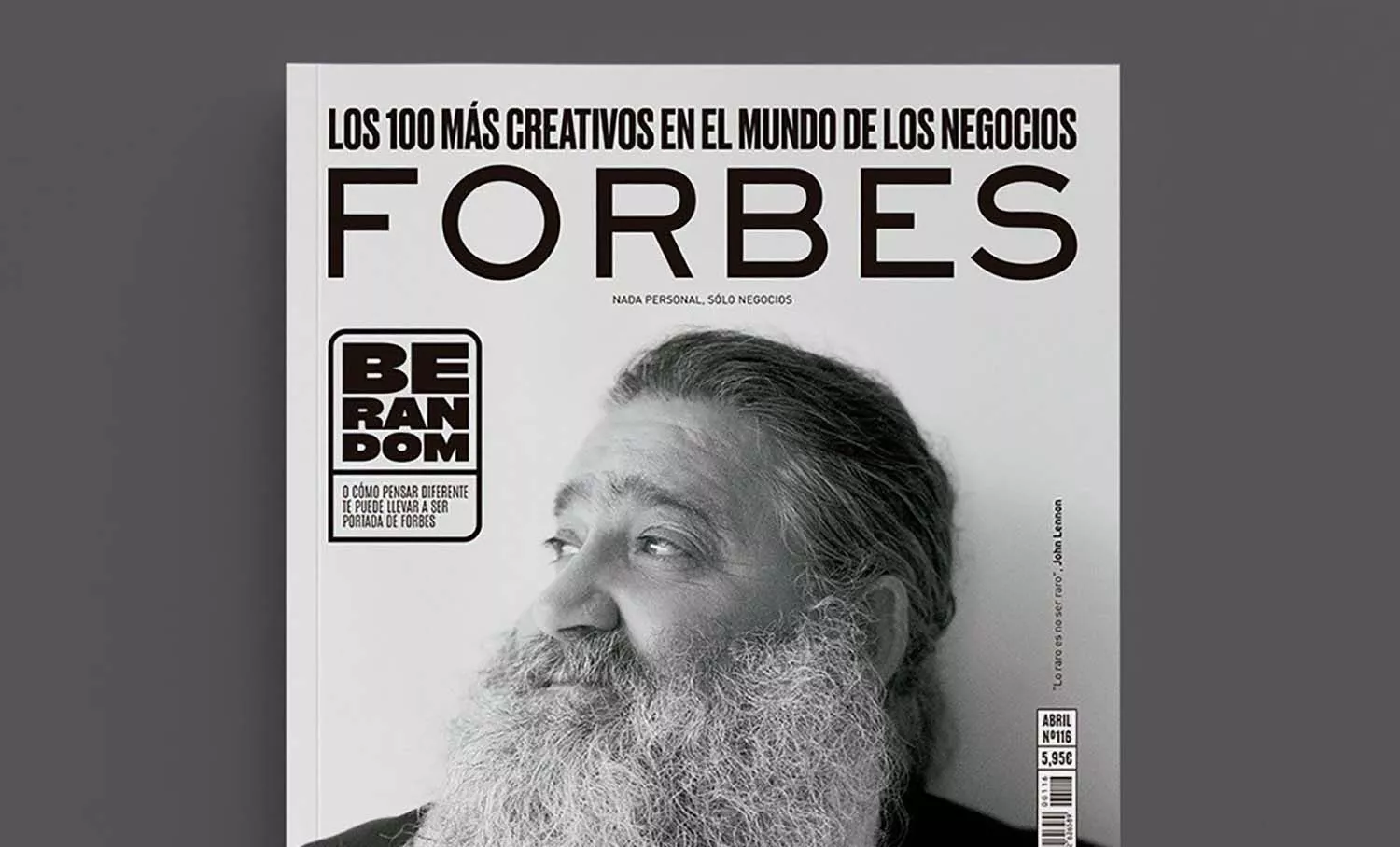 El enólogo berciano Raúl Pérez descorcha su creatividad en la portada de Forbes