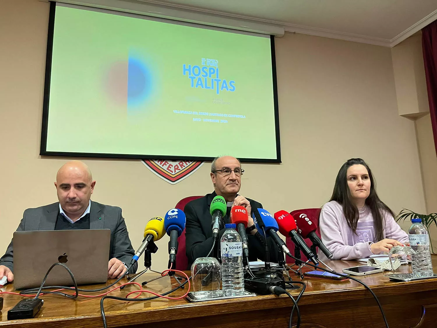 Rueda de prensa para informar sobre las novedades de la edición de Las Edades del Hombre en Villafranca del Bierzo