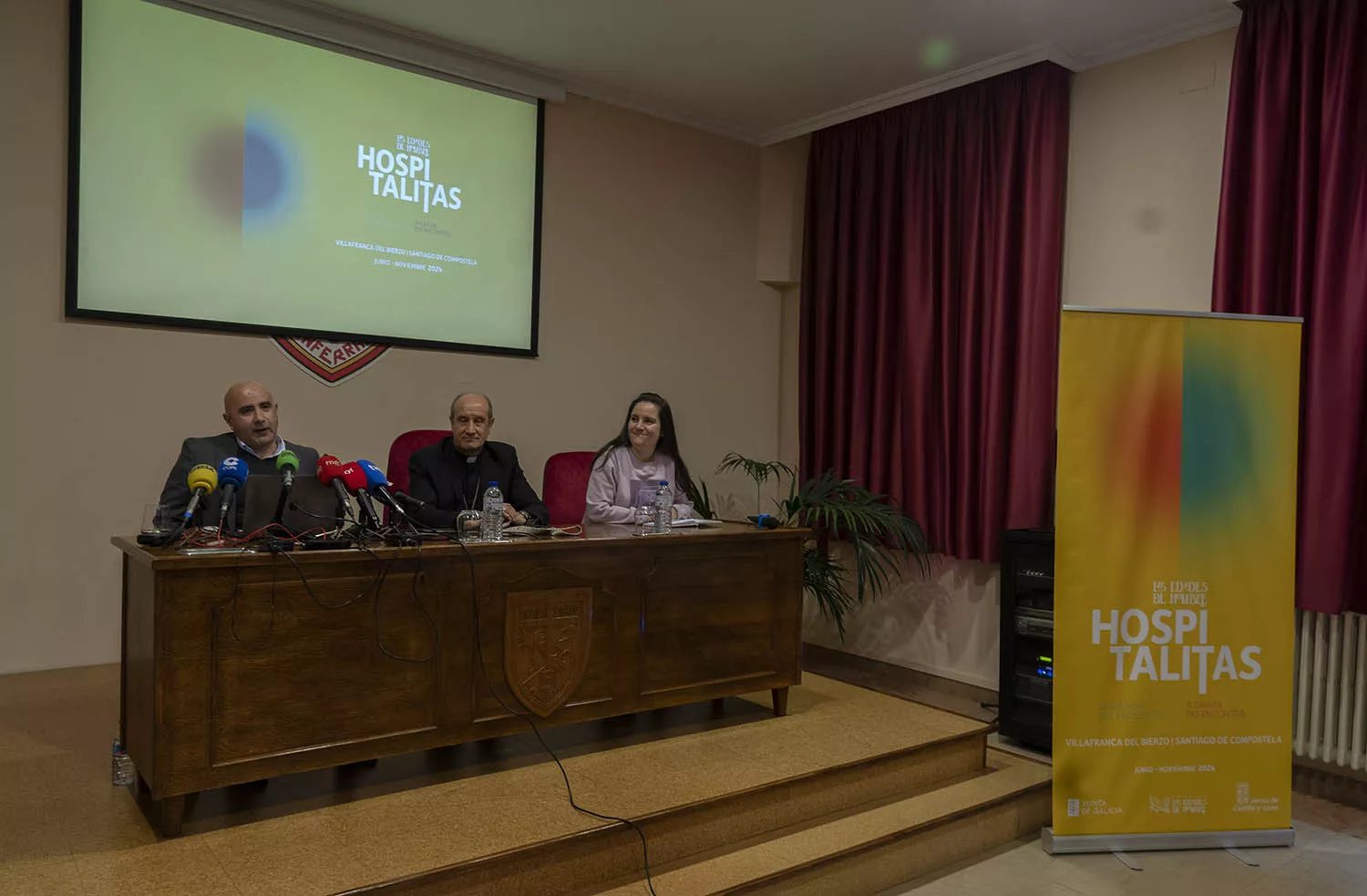 Presentación de la próxima edición de las Edades del Hombre en Villafranca del Bierzo.