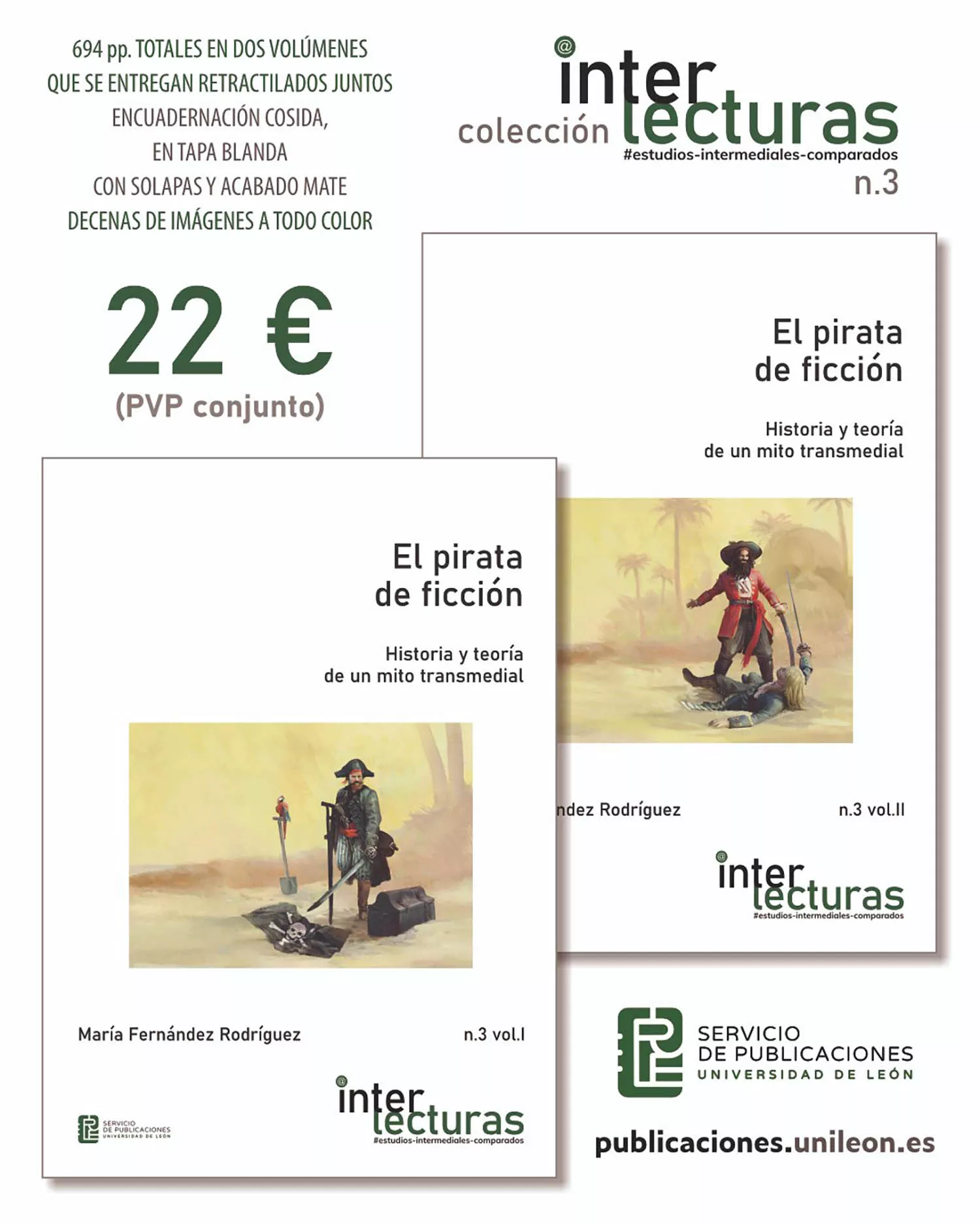 La ULE publica un libro sobre la historia y teoría de los piratas de ficción desde La Isla del Tesoro a Jack Sparrow.