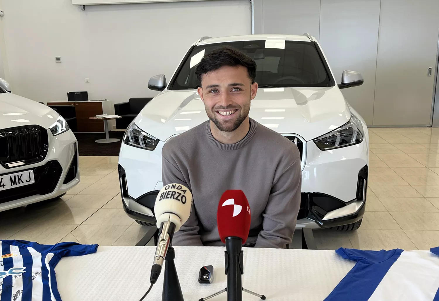 El jugador de la Ponferradina Kevin Sibille habla de su recuperación: «Han sido tres meses duros» El jugador de la Ponferradina Kevin Sibille habla de su recuperación: «Han sido tres meses duros»