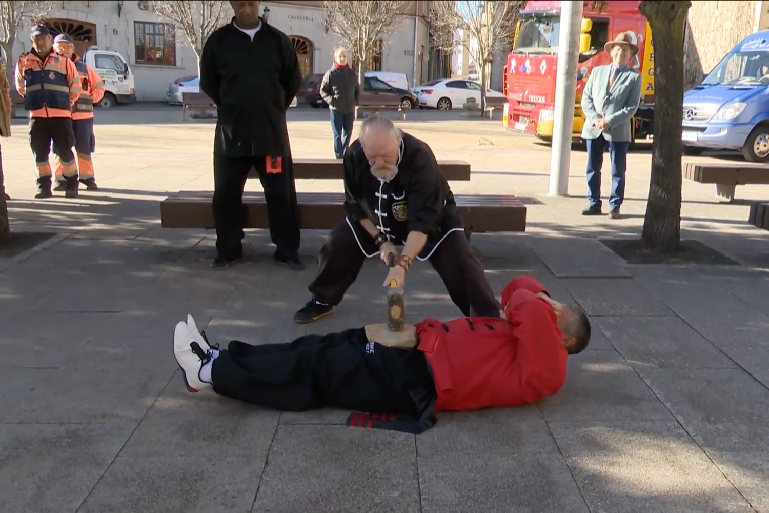 Los forzudos de Astorga vuelven a Callejeros después de 16 años de su primera aparición Los forzudos de Astorga vuelven a Callejeros después de 16 años de su primera aparición