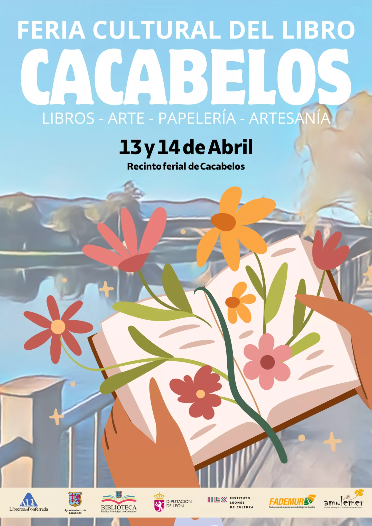 Feria del Libro de Cacabelos cartel