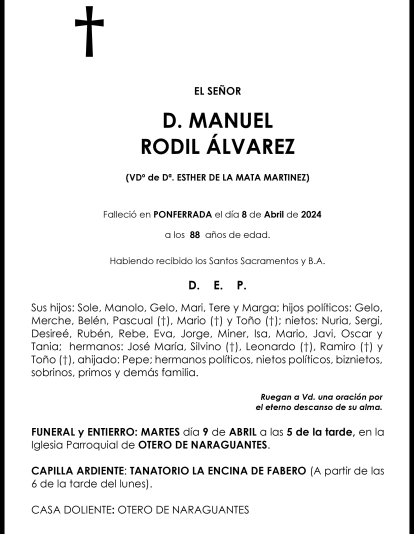 MANUEL RODIL ALVAREZ