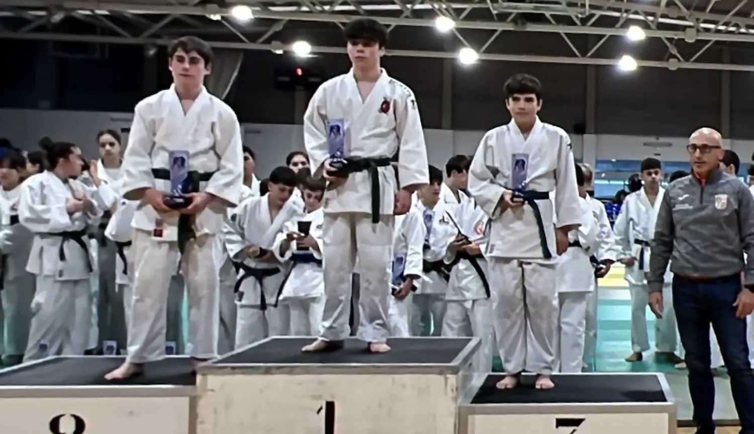 El ponferradino Andrés Vela proclamado campeón regional infantil de Judo