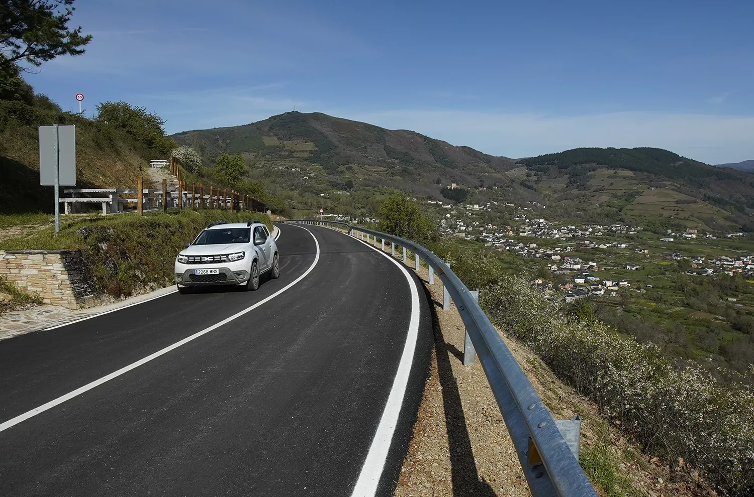 La reparación de la carretera LE-5250 en Corullón contará con 2,5 millones de inversión en su segunda fase