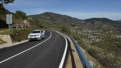 La reparación de la carretera LE-5250 en Corullón contará con 2,5 millones de inversión en su segunda fase