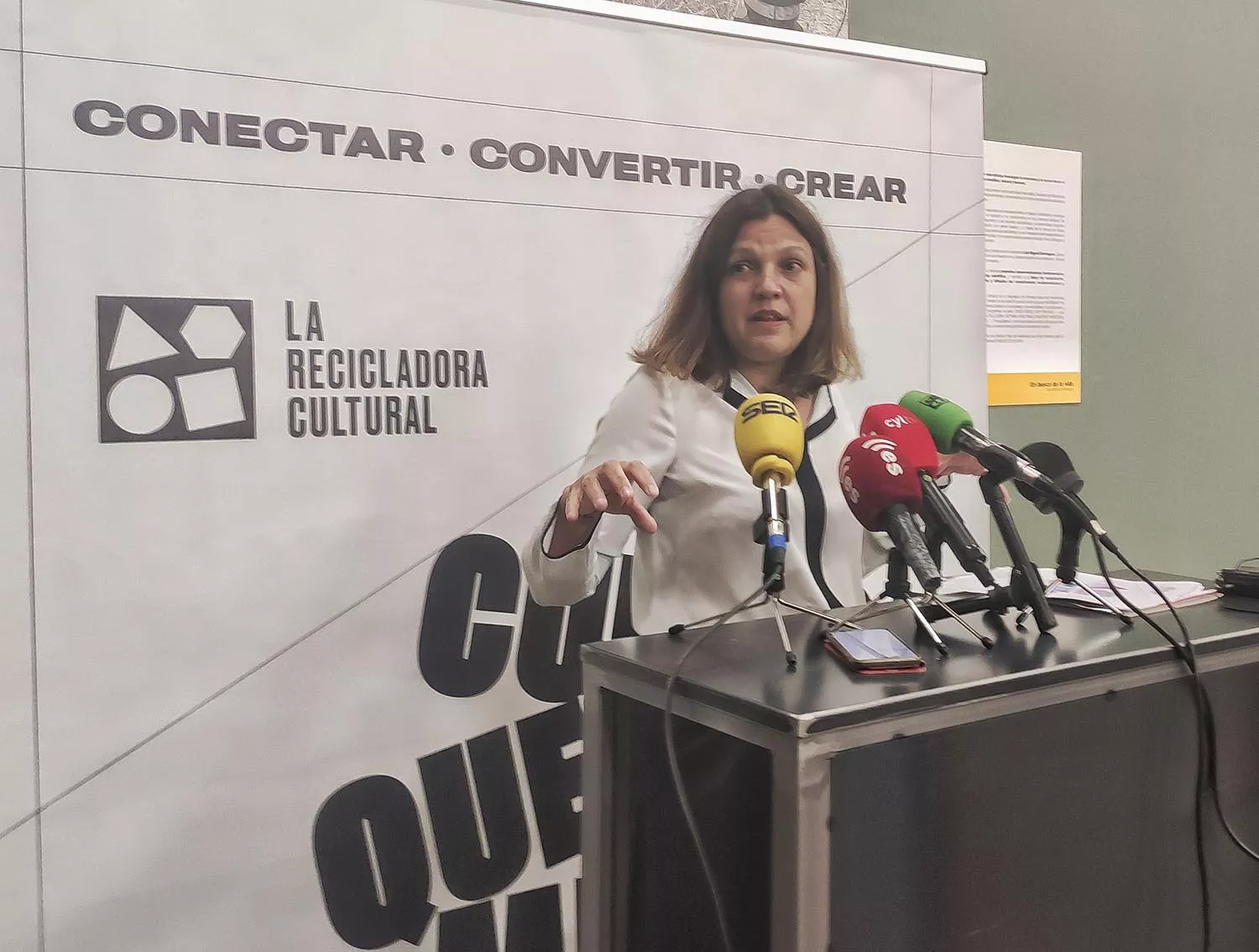 Presentación de La Recicladora Cultural en Ponferrada 