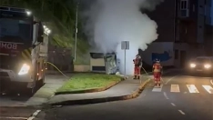 Incendio en Vega de Espinareda Incendio en Vega de Espinareda