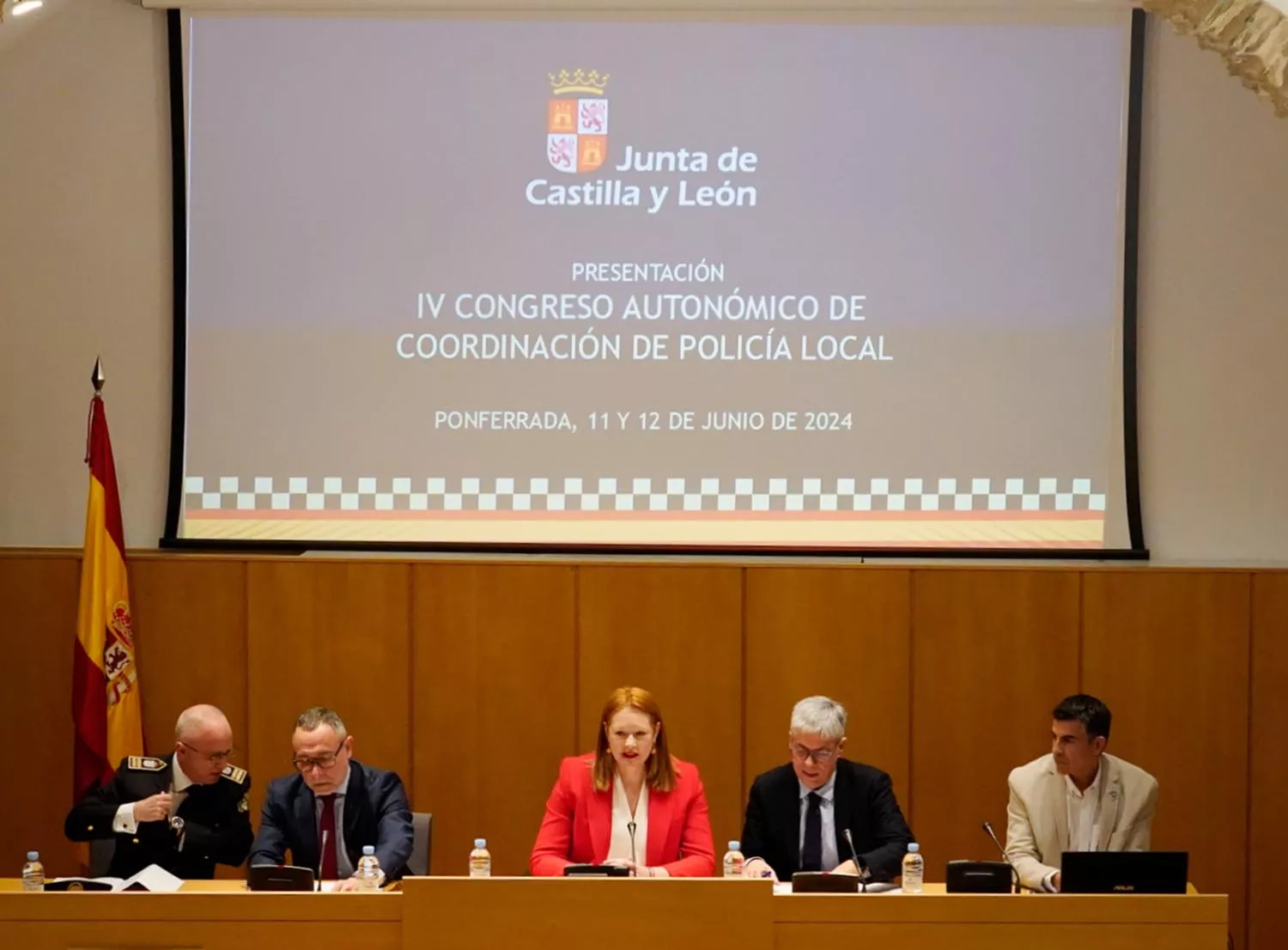 Ponferrada acogerá en junio el IV Congreso Autonómico de Coordinación de Policías Locales de Castilla y León con repercusión internacional | Foto: César Sánchez | ICAL