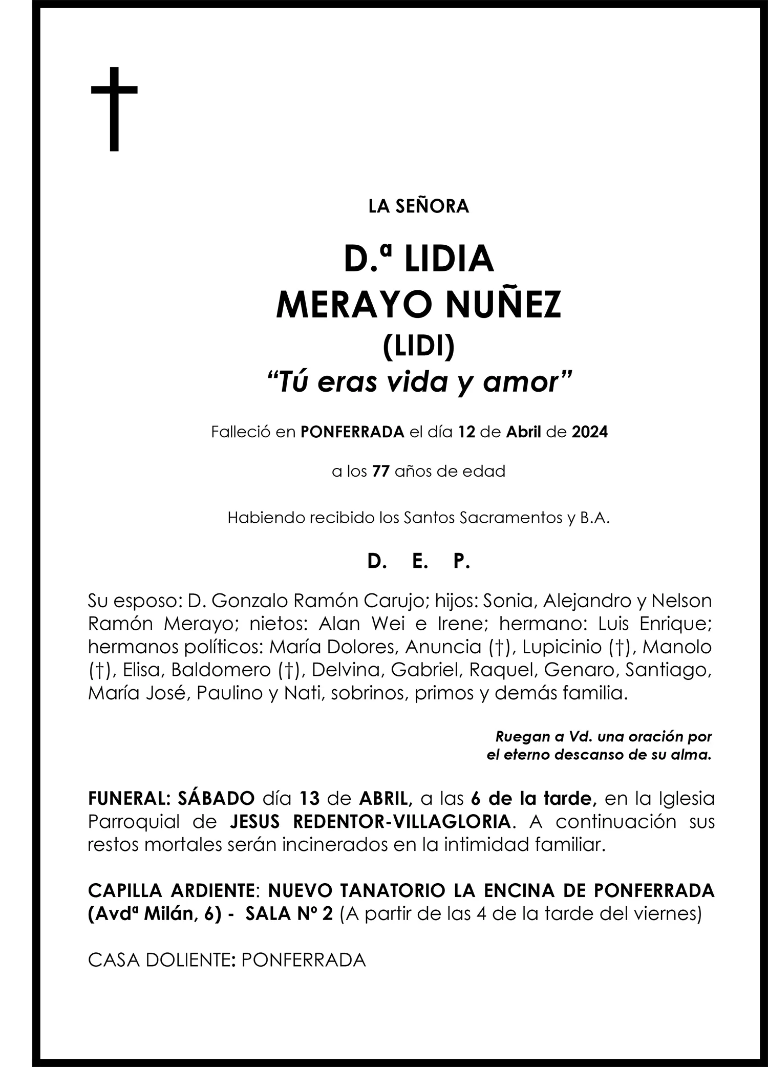 LIDIA MERAYO NUÑEZ (LIDI)