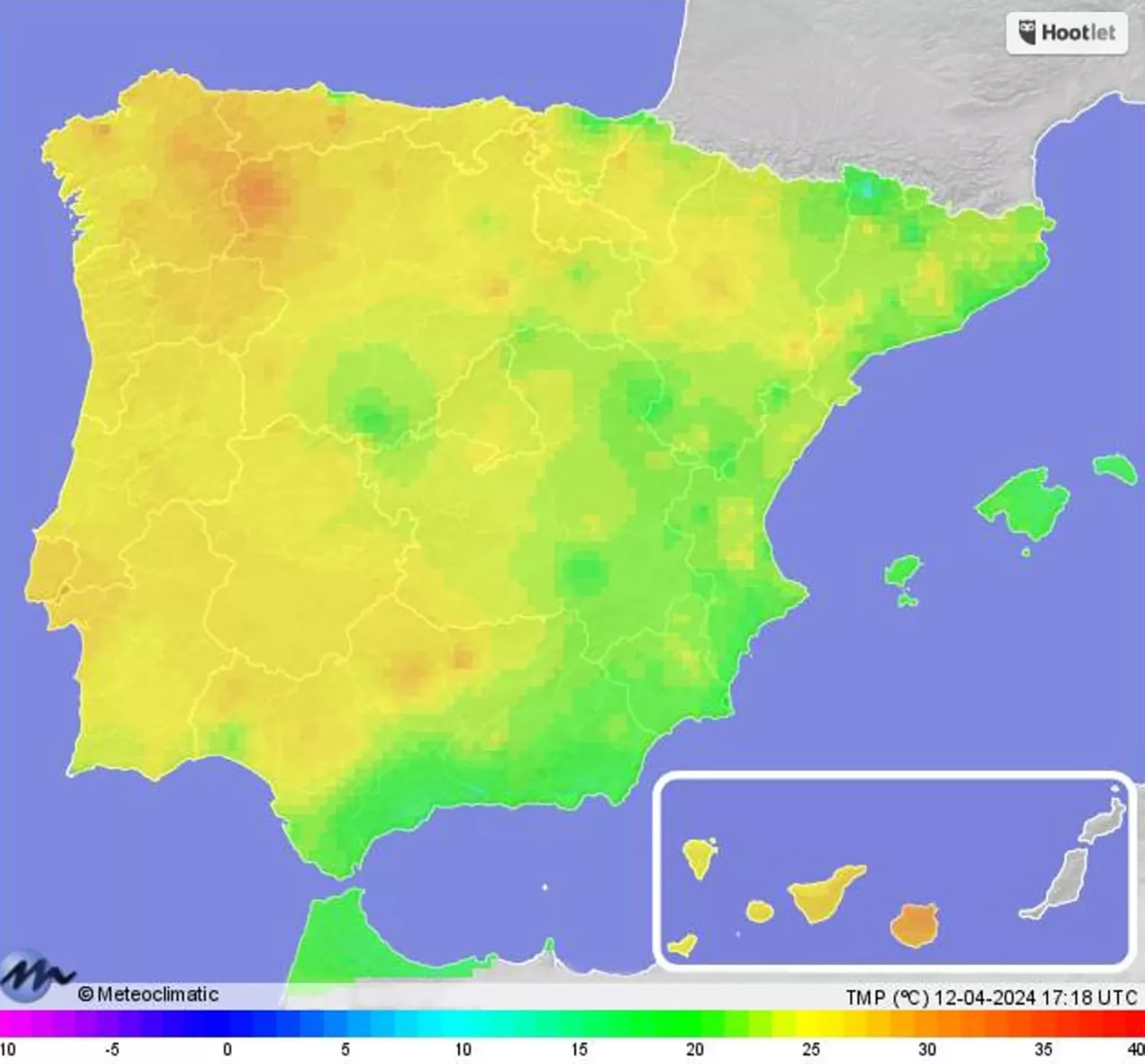 Temperatura Ponferrada viernes Temperatura Ponferrada viernes
