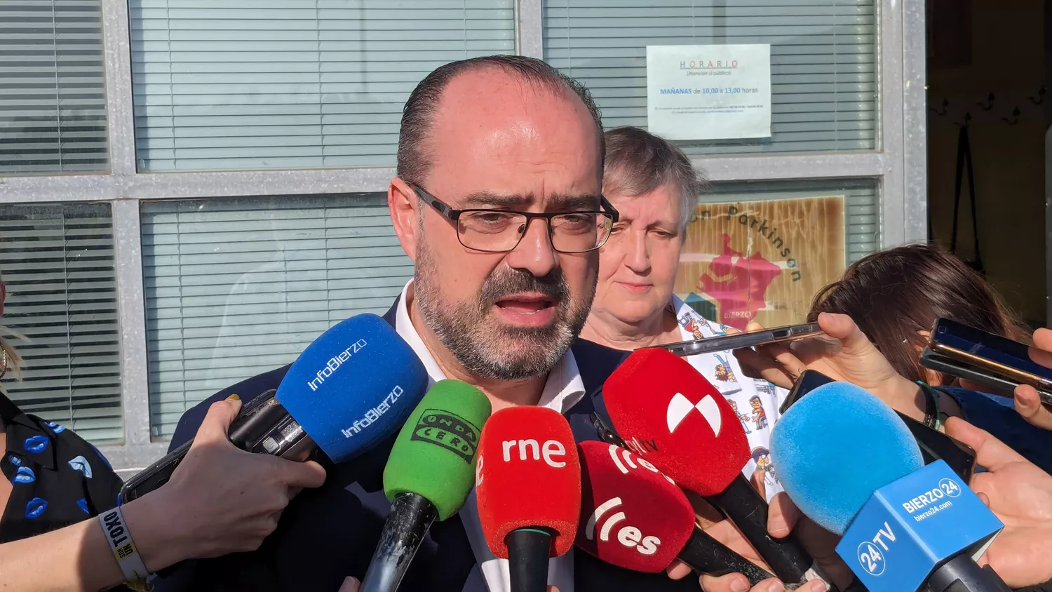 El alcalde de Ponferrada, Marco Morala, este lunes