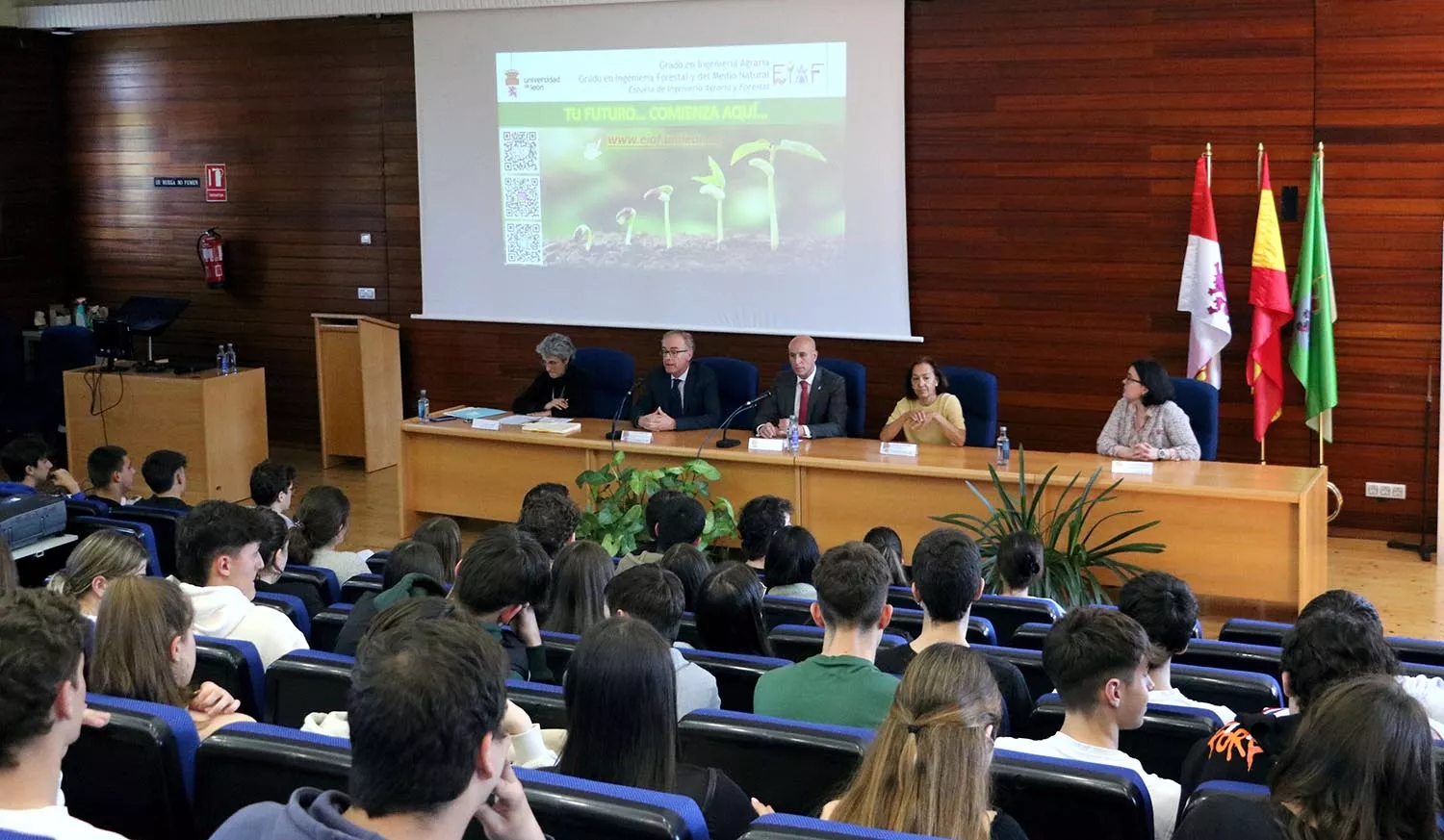 20 estudiantes de Ponferrada participaron en la Olimpiada Agroalimentaria, Agroambiental y Forestal de Castilla y León 1