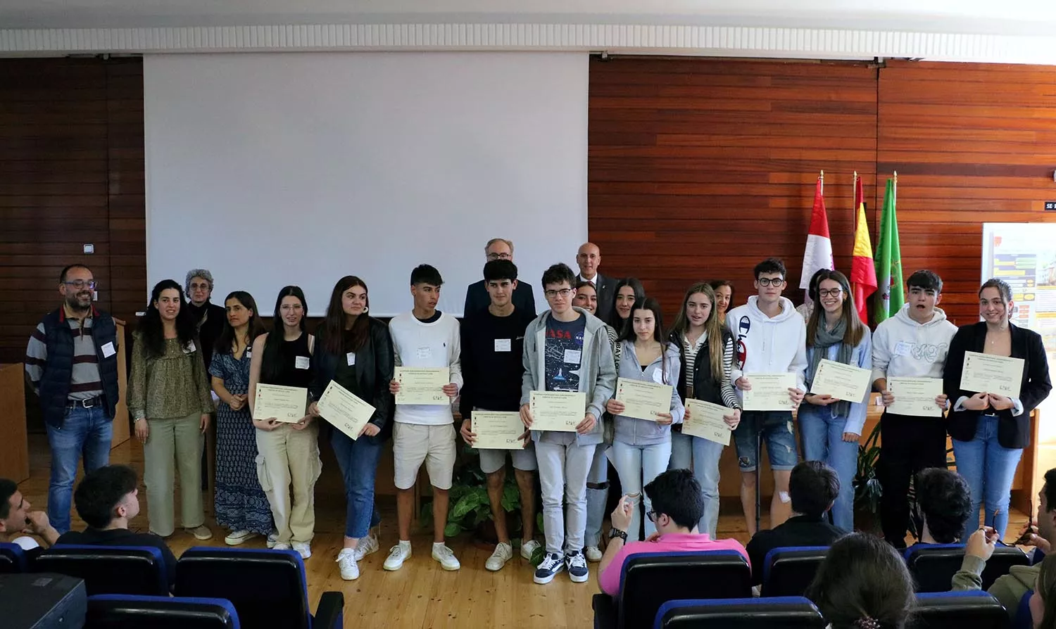 20 estudiantes de Ponferrada participaron en la Olimpiada Agroalimentaria, Agroambiental y Forestal de Castilla y León