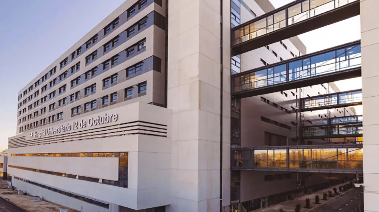 Tvitec 'ofrece' salud con el acristalamiento del Hospital 12 de Octubre de Madrid