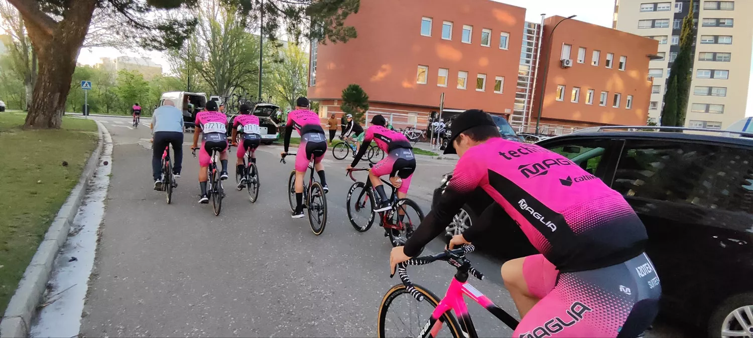 Technosylva Maglia Bembibre Cycling Team saca rédito en la Clásica de Valladolid.
