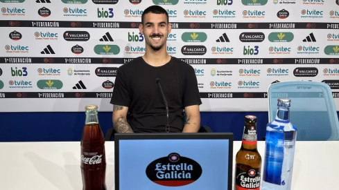 Javi Lancho, ilusionado por el buen momento de la Ponferradina: «Tenemos mucha confianza en nosotros»