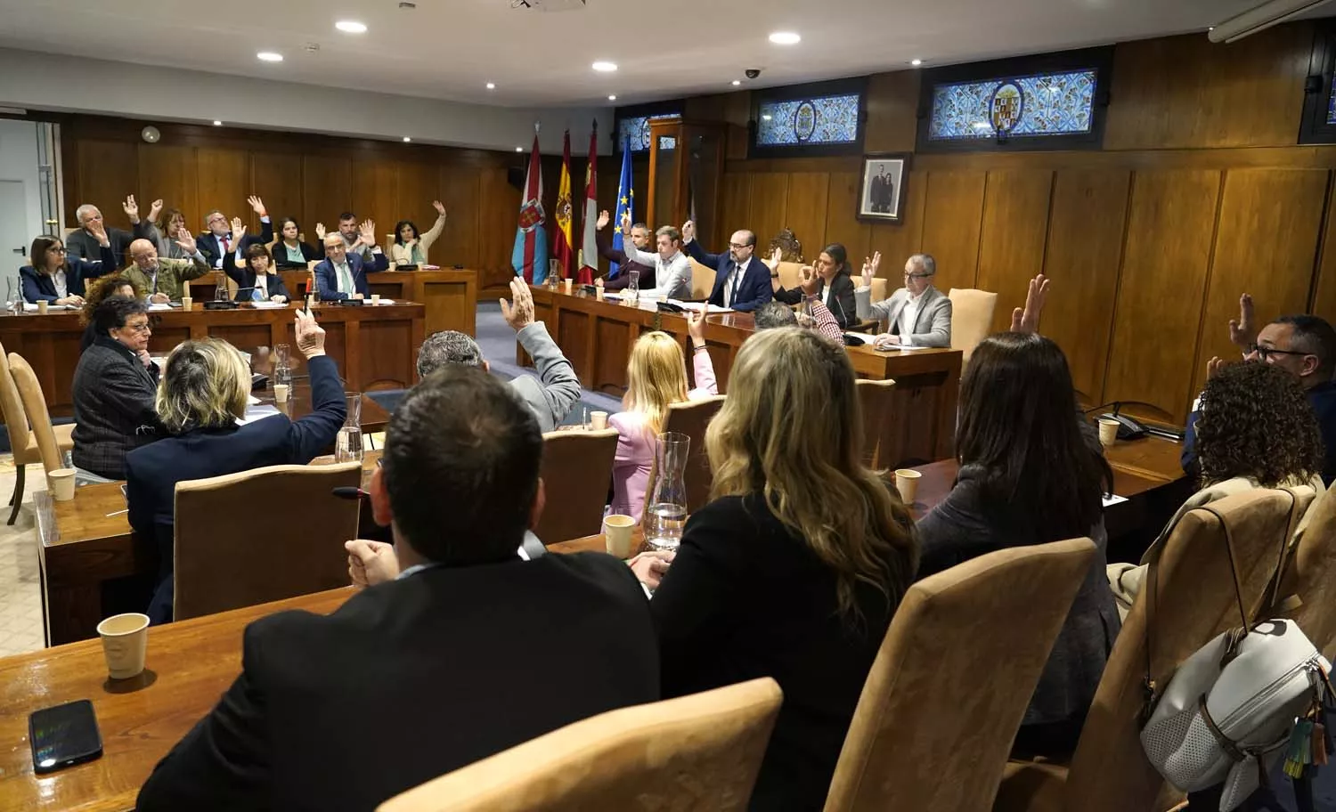 César Sánchez, ICAL. Pleno extraordinario del Ayuntamiento de Ponferrada para debatir las alegaciones presentadas al presupuesto de 2024 y proceder a su aprobación definitiva (3)