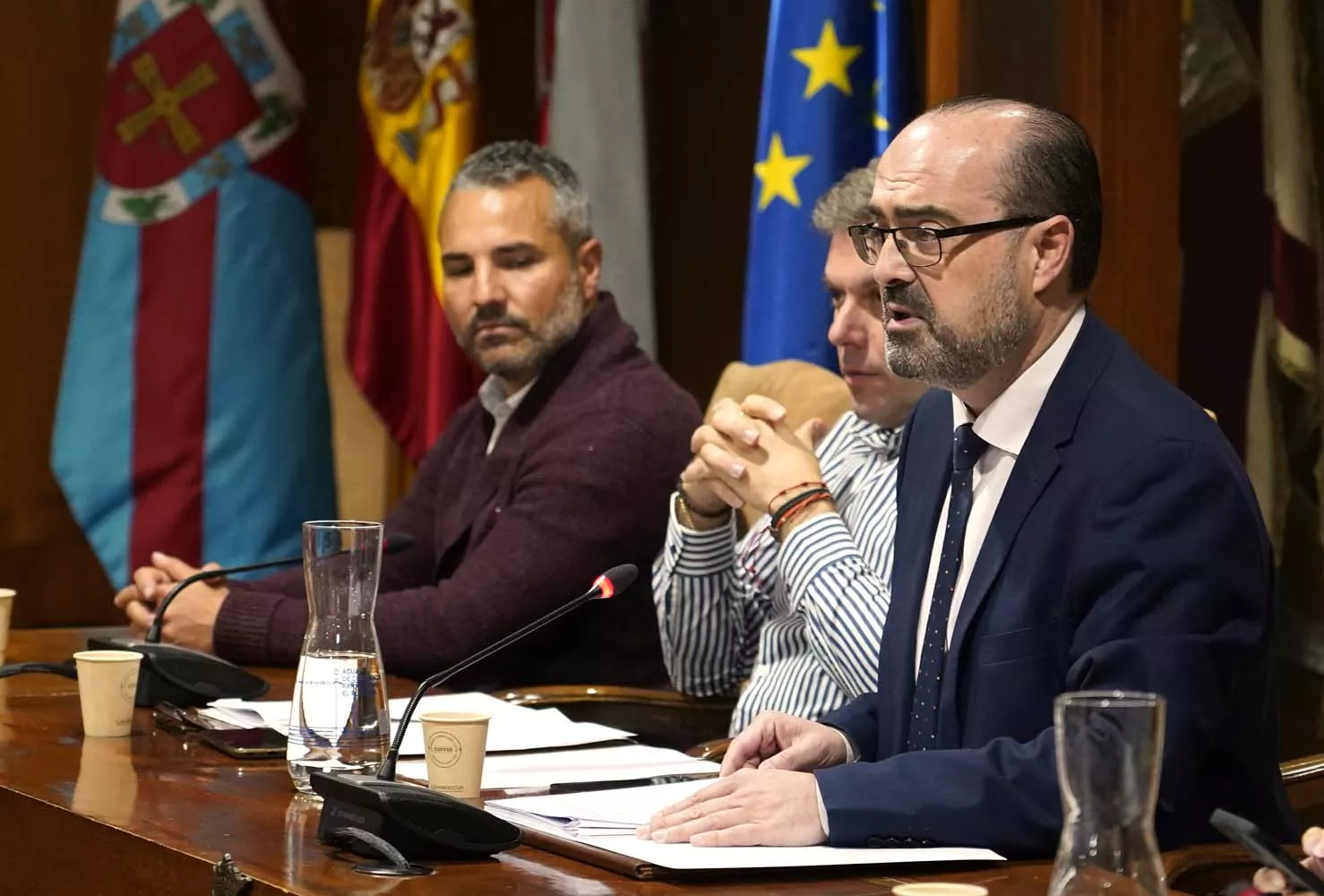 César Sánchez, ICAL. Pleno extraordinario del Ayuntamiento de Ponferrada para debatir las alegaciones presentadas al presupuesto de 2024 y proceder a su aprobación definitiva (4)