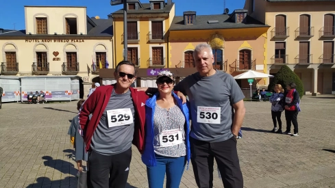 Ponferrada 'calienta zapatilla' para celebrar el Día de Castilla y León Ponferrada 'calienta zapatilla' para celebrar el Día de Castilla y León