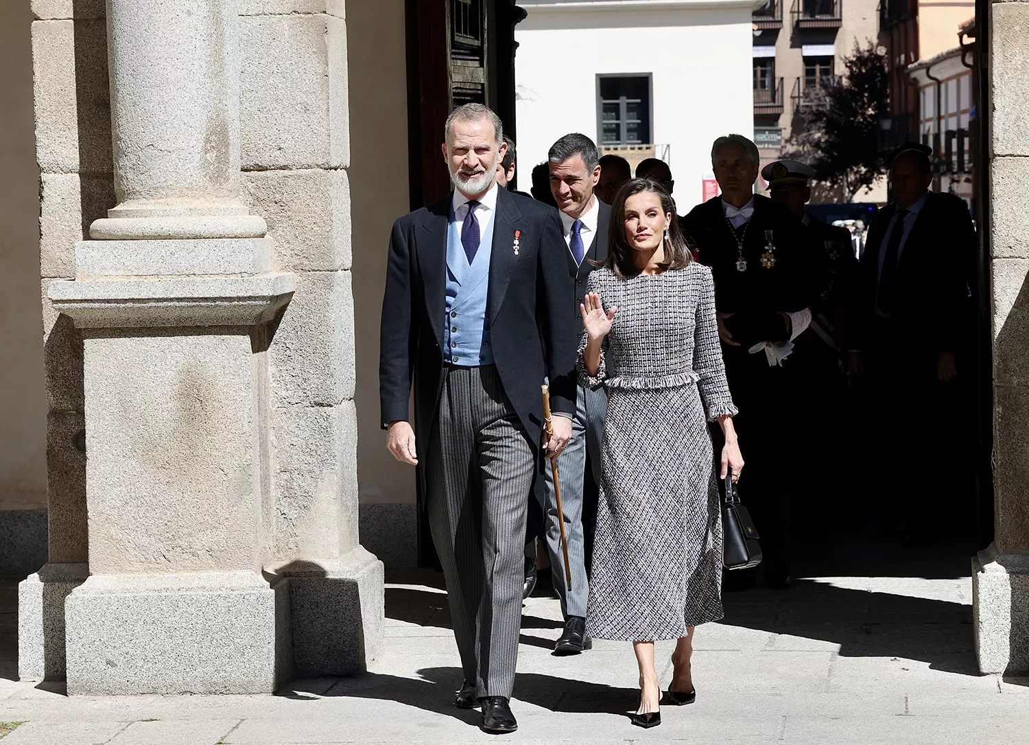 Los reyes entregan el Premio Cervantes 2023 a Luis Mateo Díez
