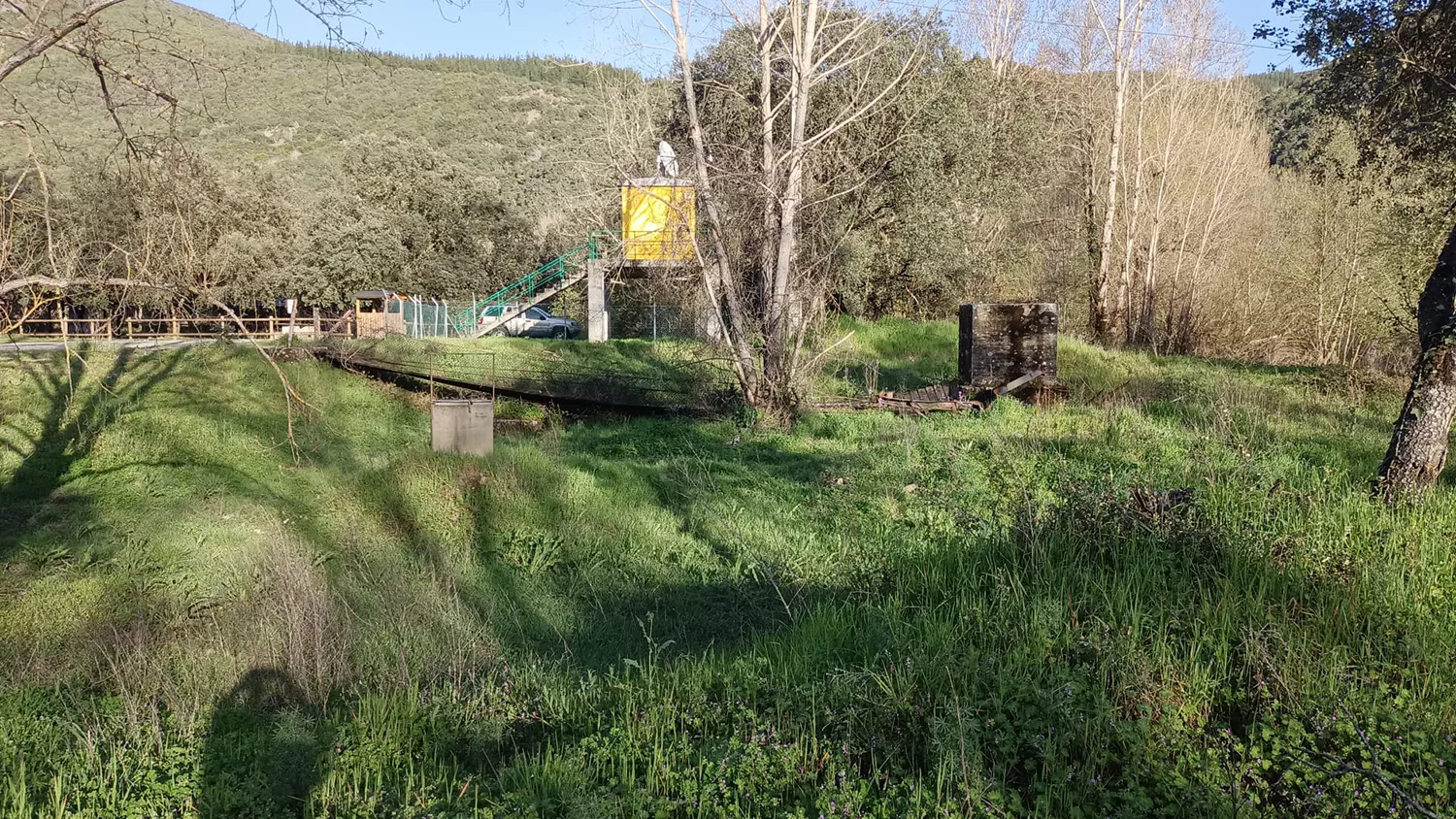 Puente colgante Valiña Puente colgante Valiña