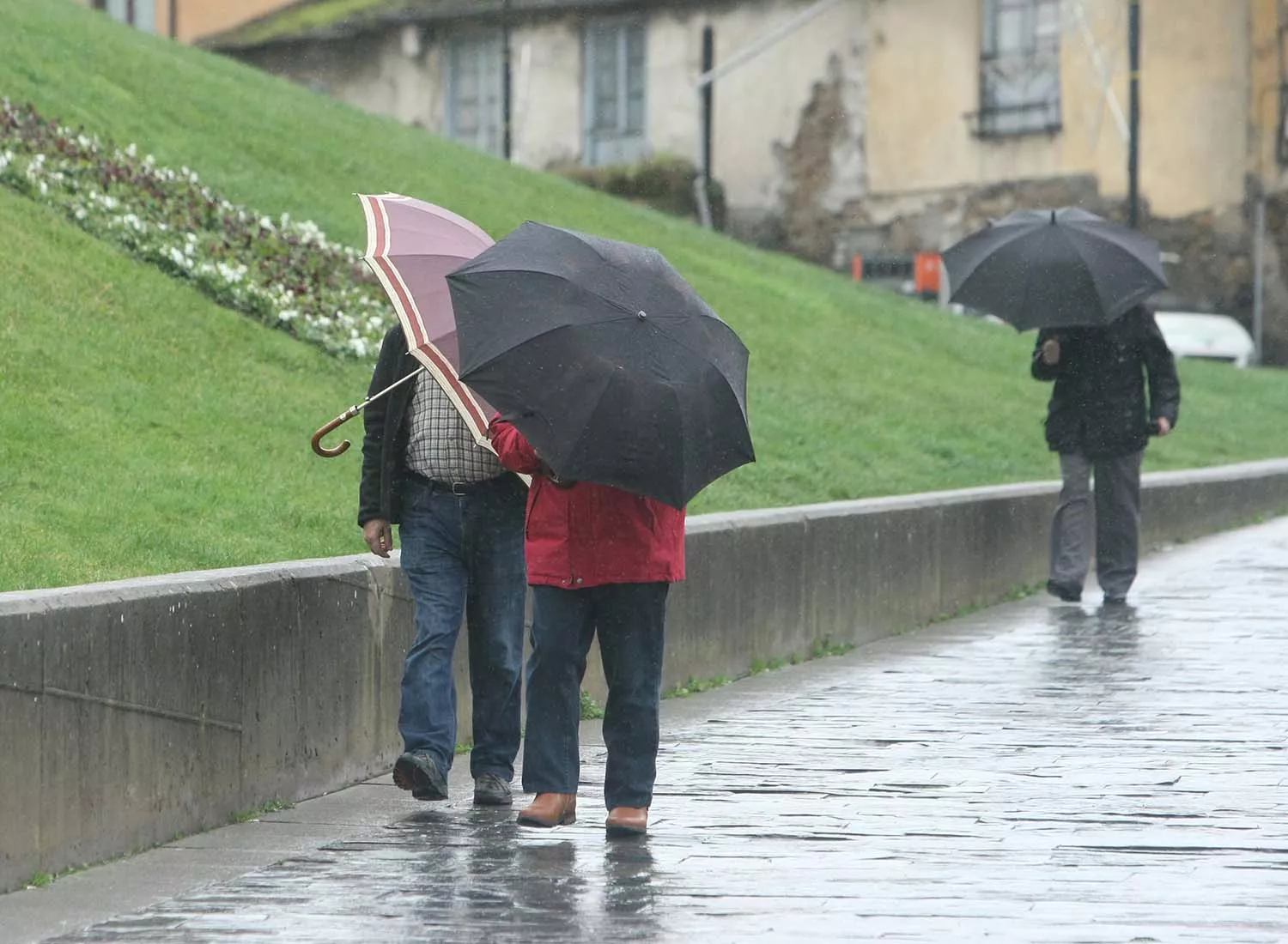 Día de lluvia en Ponferrada