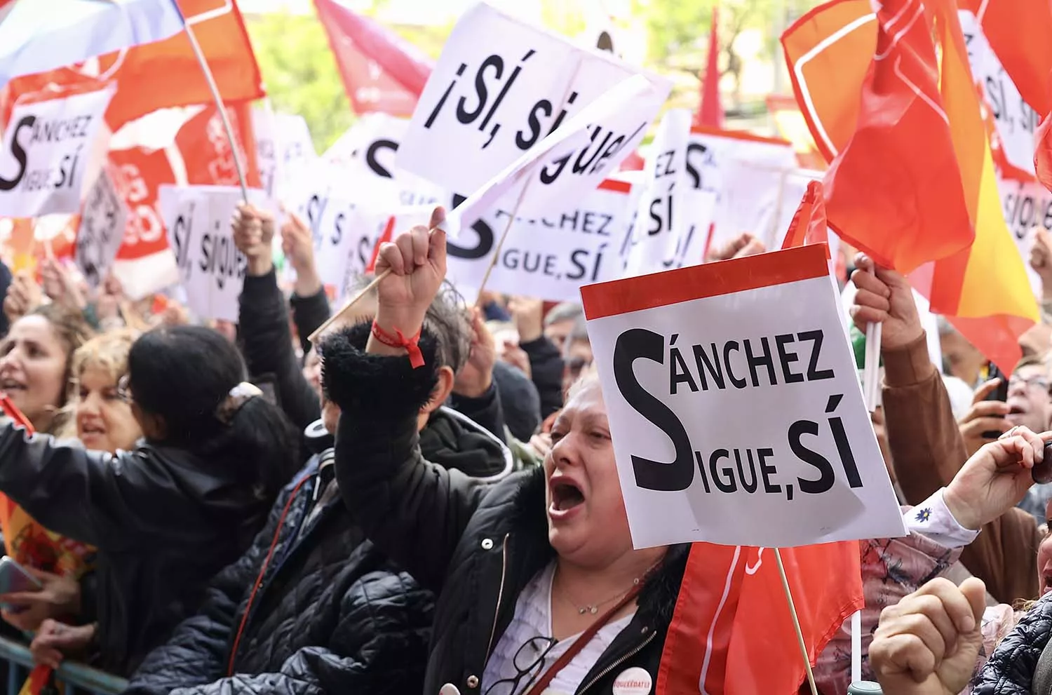 Juan Lázaro, ICAL. Simpatizantes socialistas se concentran a las puertas de la sede socialista durante la reunión del Comité Federal. Juan Lázaro, ICAL. Simpatizantes socialistas se concentran a las puertas de la sede socialista durante la reunión del Comité Federal.