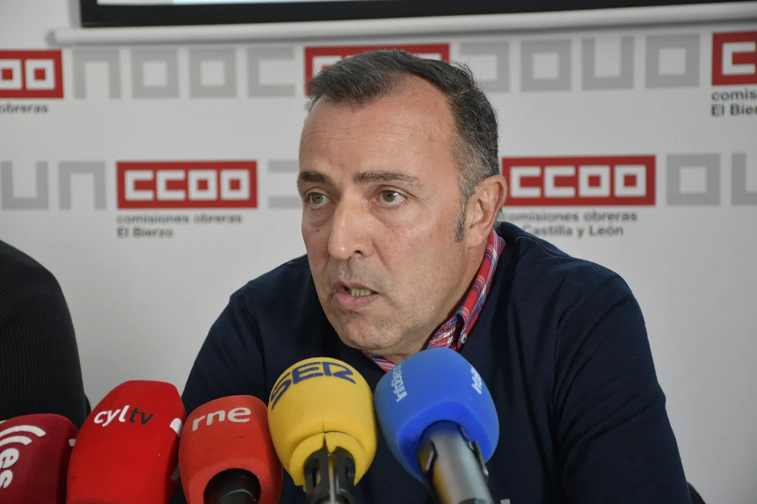 Secretario comarcal de UGT Bierzo, Omar Rodríguez