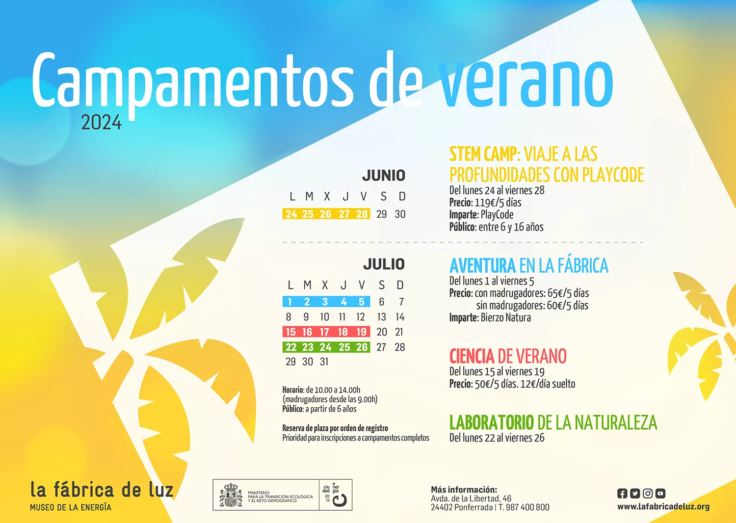 24 Campamentos MuseodelaEnergia 24 Campamentos MuseodelaEnergia