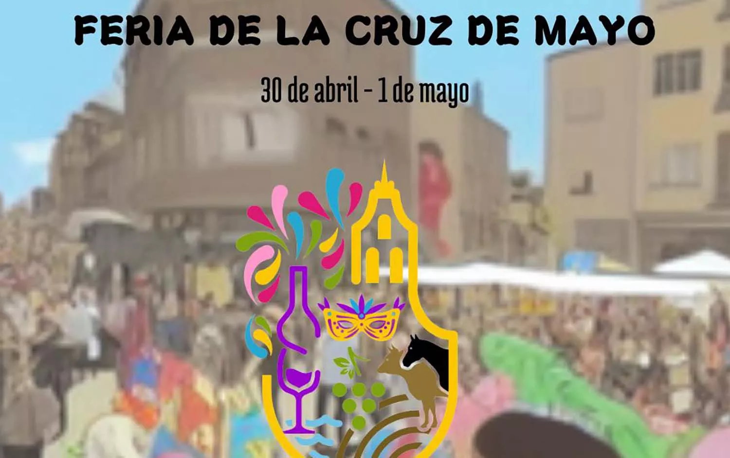 Cartel Feria de la Cruz de Mayo.