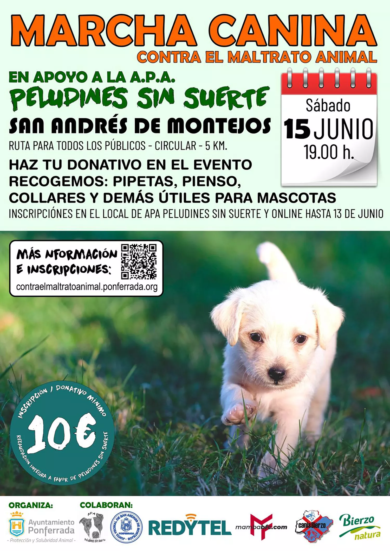 Cartel Marcha Canina Ponferrada Cartel Marcha Canina Ponferrada